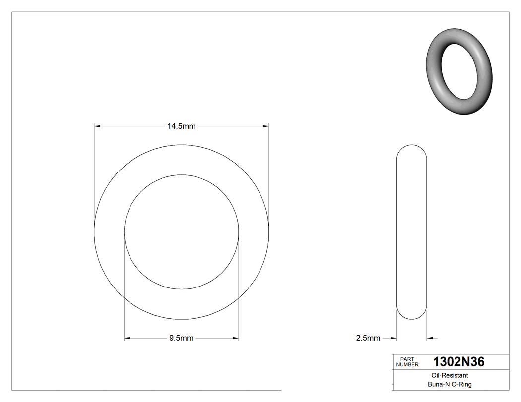 Technical drawing - 1302N36